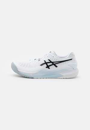 ASICS GEL-RESOLUTION 9 - Multicourt Tennisschuh - white/black