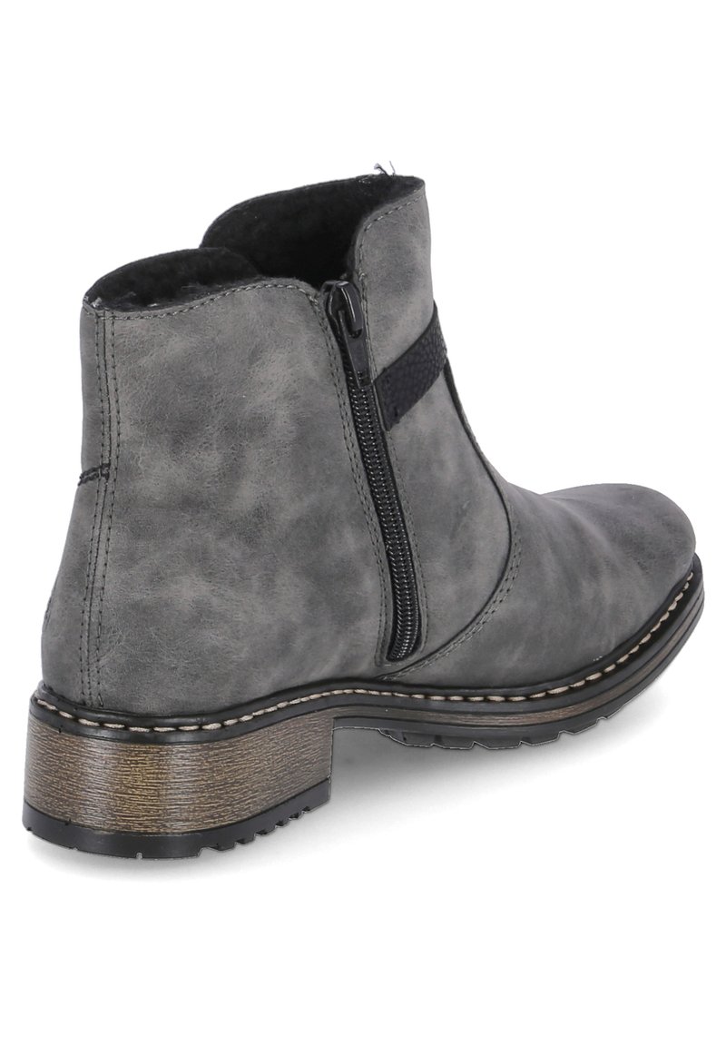 Damen Ankle Boots | Rieker Stiefelette grau - RO48957 Damen Ankle Boots | Rieker Stiefelette grau - RO48957