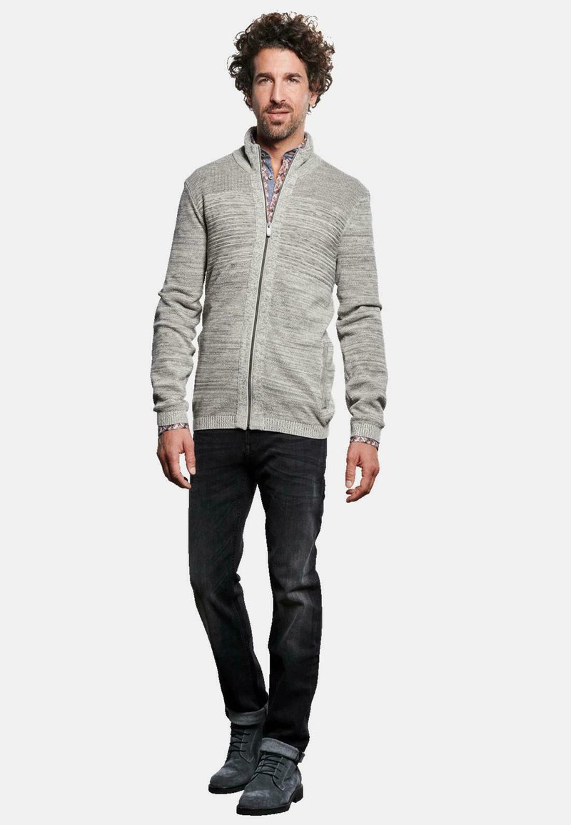 Herren Strickjacken | Engbers Strickjacke grau - LZ26668 Herren Strickjacken | Engbers Strickjacke grau - LZ26668