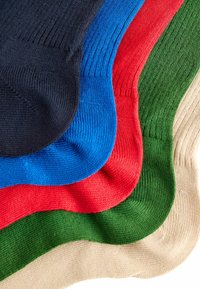Next 5 PACK REGULAR FIT - Ponožky - red blue green