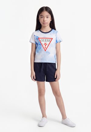 Guess SET  - Μπλουζάκι με στάμπα - blue