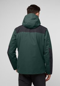 Jack Wolfskin JASPER 3IN1 - Regenjas - black olive