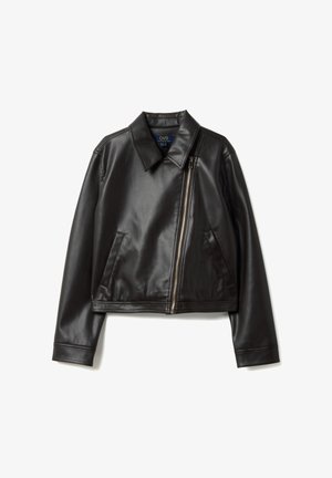 OVS, BLACK REGULAR FIT FULL ZIP JACKET - Blazer - black print