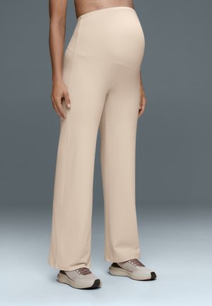 OYSHO, COMFORTLUX MATERNITY STRAIGHT-LEG  - Pantalon de survêtement - beige