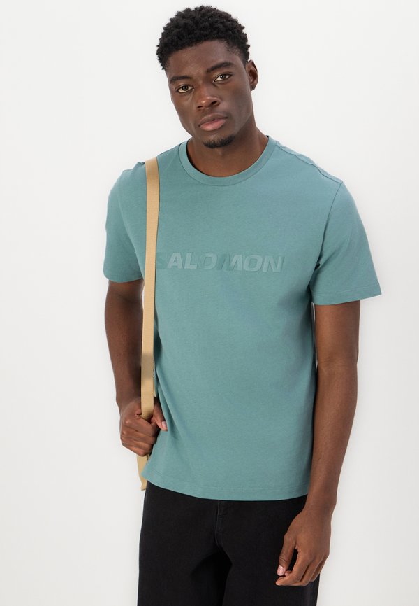 BIG LOGO TEE UNISEX - Print T-shirt - north atlantic2