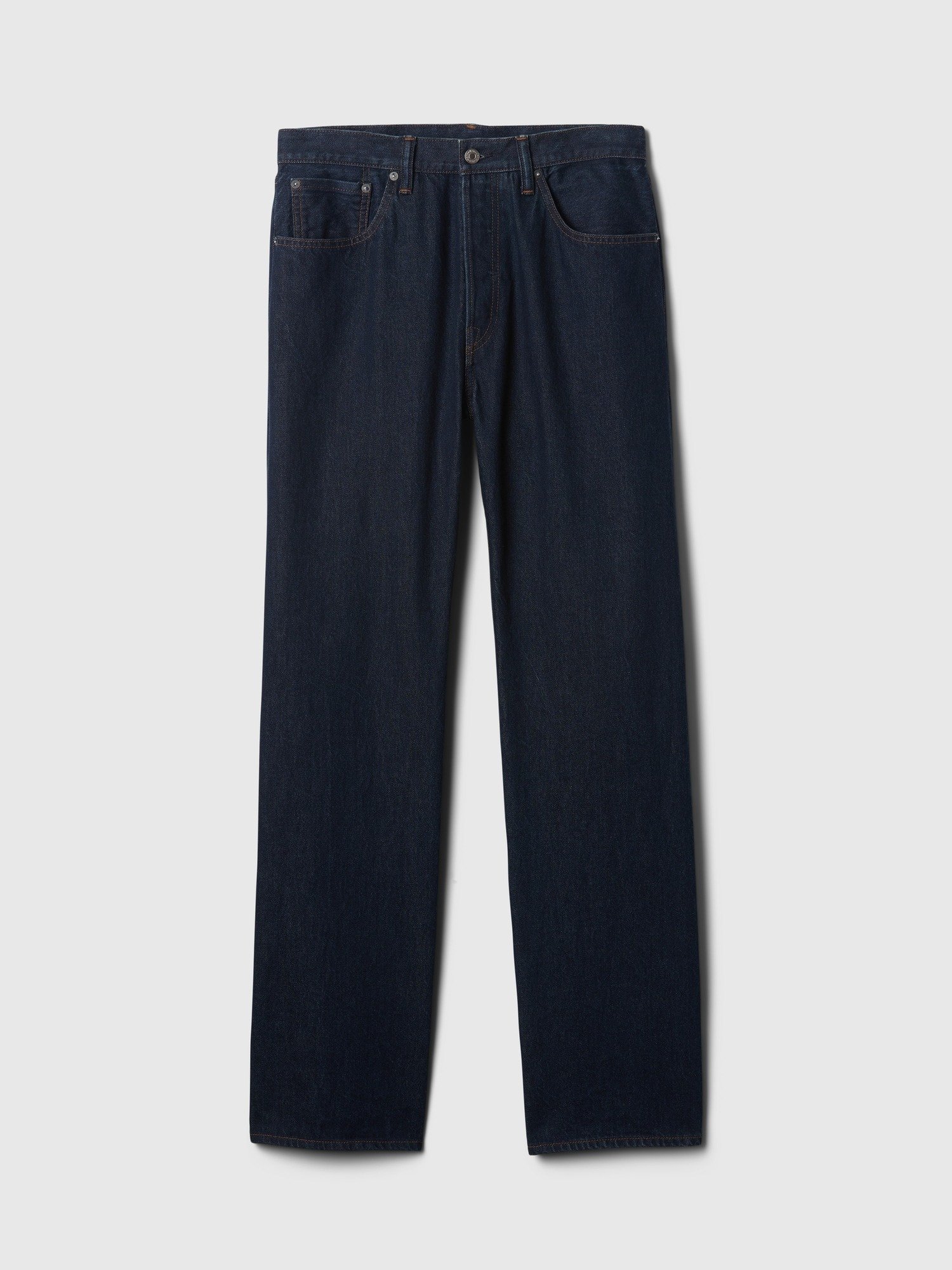 GAP BAGGY FIT RINSE - Loose Jeans - dark rinse/dark-blue denim