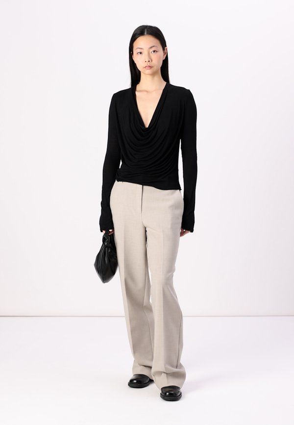 SLFRITA WIDE PANT - Trousers - island fossil2