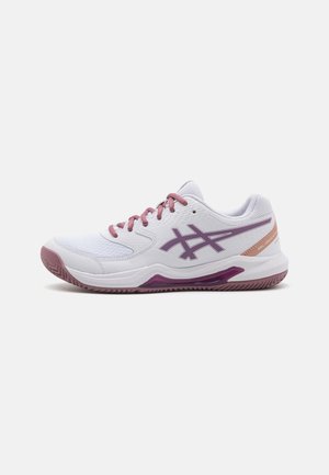 GEL DEDICATE 8 - Zapatillas de pádel - white/lilac
