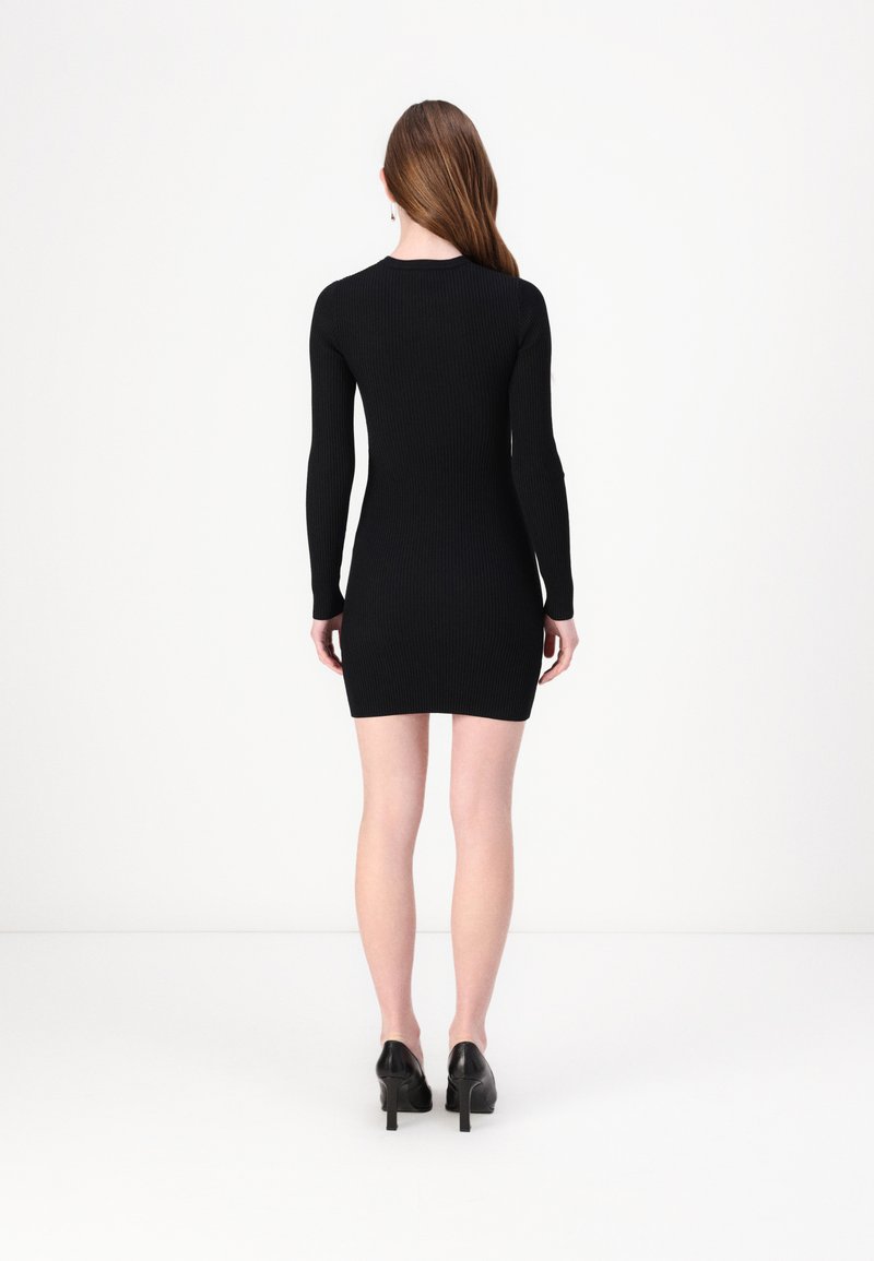 good american virgo rib mini dress Good American Virgo Rib Mini Dress