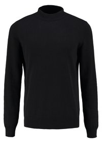 Pier One Strickpullover - black