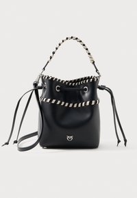 SECCHIELLO MINI - Handtasche - nero/bianco/silver-coloured