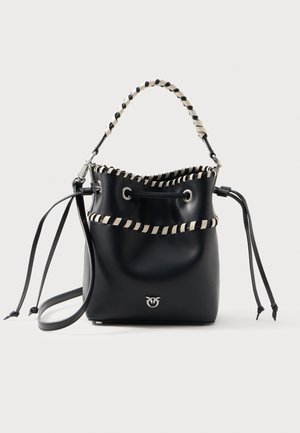 SECCHIELLO MINI - Kézitáska - nero/bianco/silver-coloured
