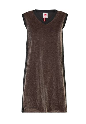 Kappa SPARKLE EXAR COL - Vestito di maglina - bronze