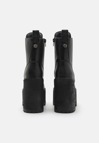 Buffalo KILLAH LACE UP MID - Botines con cordones - black