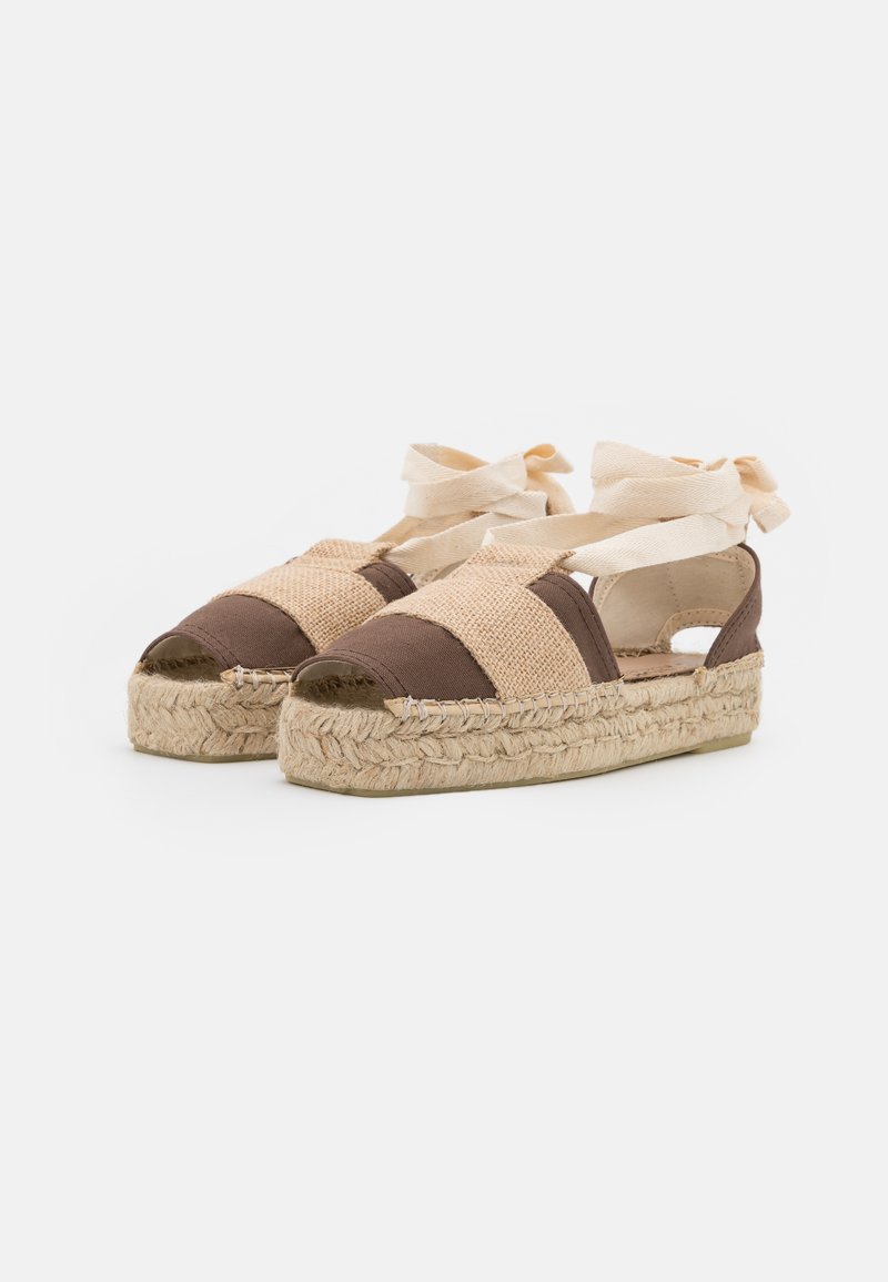 Damen Sneaker | Kaltur Espadrille brown/braun - LD68531 Damen Sneaker | Kaltur Espadrille brown/braun - LD68531
