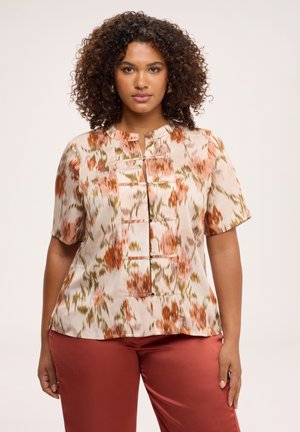 Fiorella Rubino, BLUSA CON STAMPA - Blouse - beige