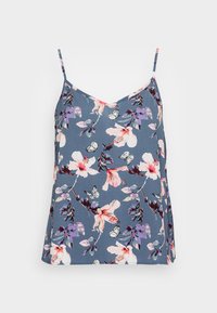 Não selecionado, blue