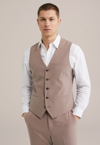 THE FLEX SUIT - Suit waistcoat - rosa