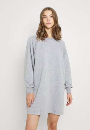 NMLUPA DRESS - Denní šaty - mottled light grey