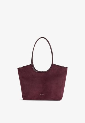 nat & nin, NAT & NIN SHOPPER BAG MILAN - Sac à main - dark purple