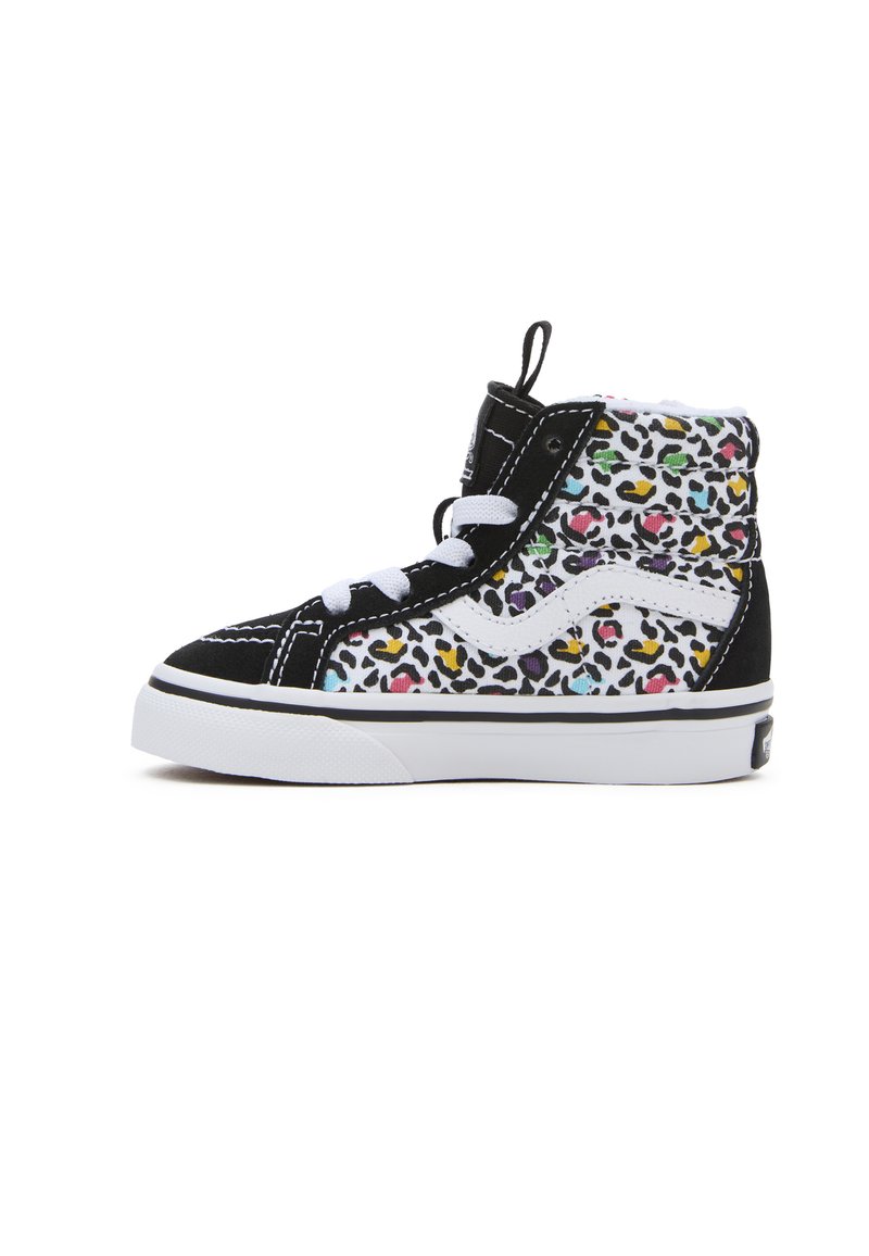 Vans - SK8-HI REISSUE SIDE ZIP - Šněrovací kotníkové boty - animal pop black multi, Zvětšit