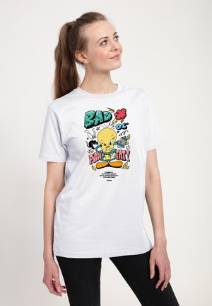 Henry Tiger TWEETY 80TH BAD OL - T-Shirt print - white