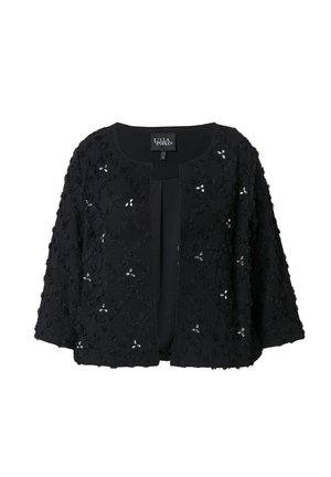 Ulla Popken FLORAL - Jas - black