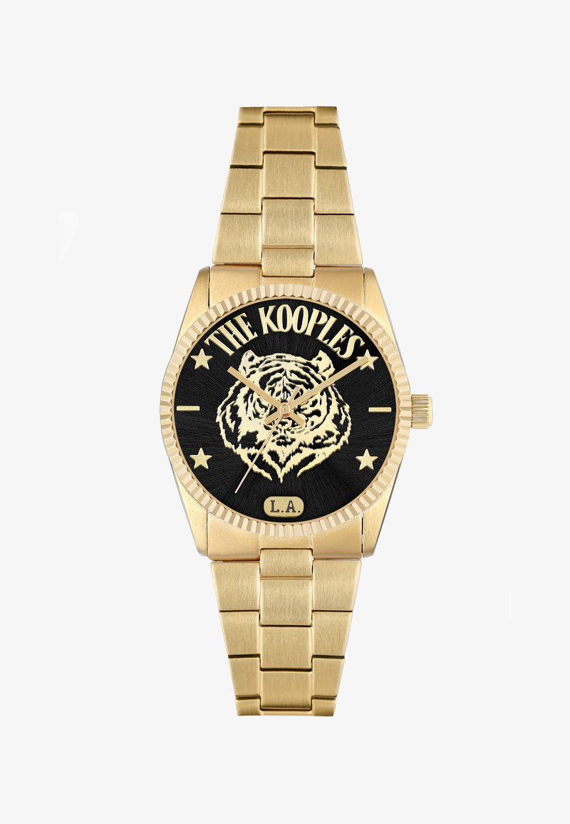 The Kooples L.A. TIGER - Pulkstenis - black and gold coloured