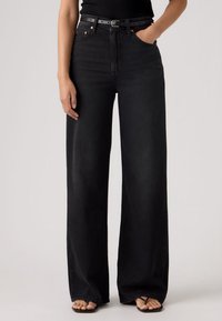 RIBCAGE WIDE LEG - Wide leg - none your business