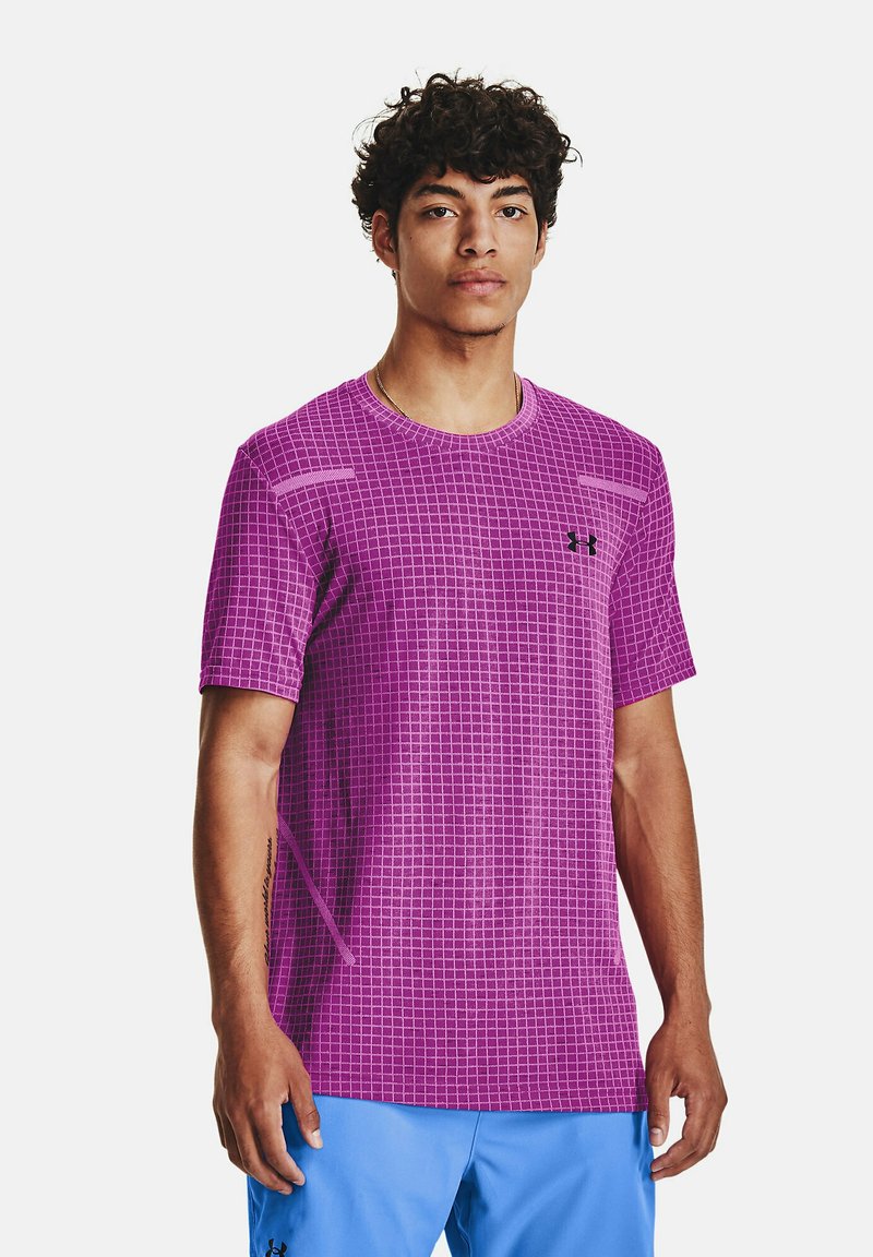 Under Armour VANISH GRID TShirt print mystic magenta/lila Zalando.de