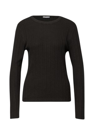 PULLOVER MIT STRUKTUR - Maglione - braun