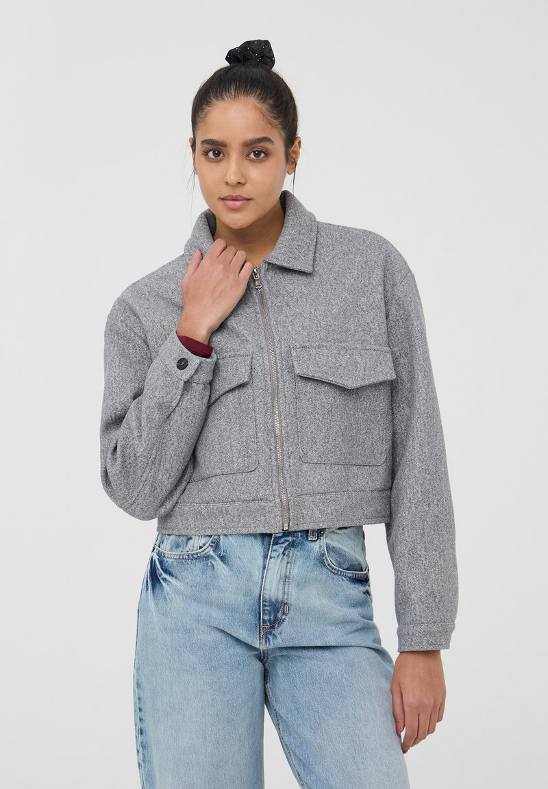 Terranova Giacca da mezza stagione - grigio