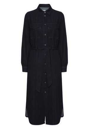 PZROSIA DENIM DRESS - Džinsinė suknelė - dark blue denim