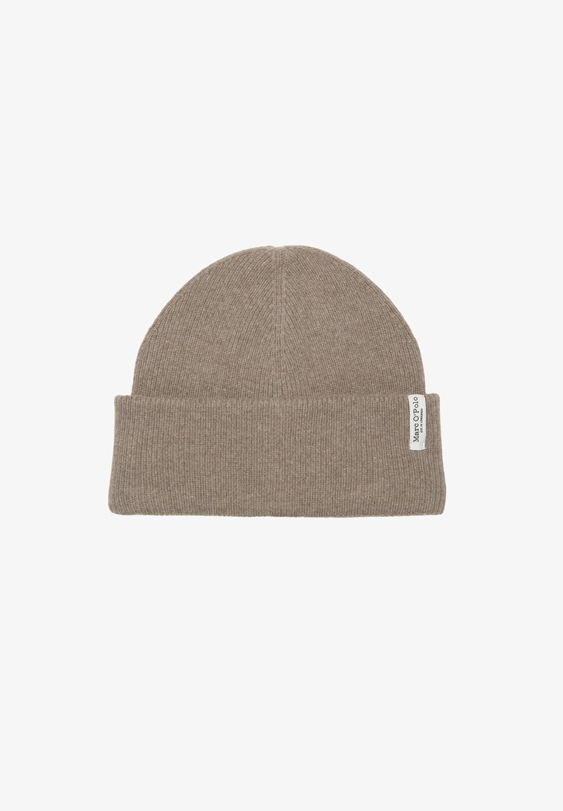 Marc O'Polo Beanie - shaded brown melange