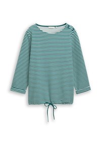 Unselected, mint green regular stripe