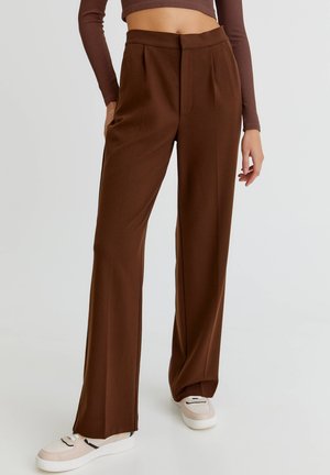 Housut - mottled light brown