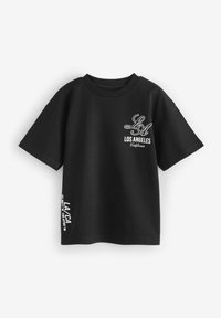 Next RELAXED FIT GRAPHIC SHORT SLEEVE 4 PACK - Camiseta estampada - rust brown black blue grey