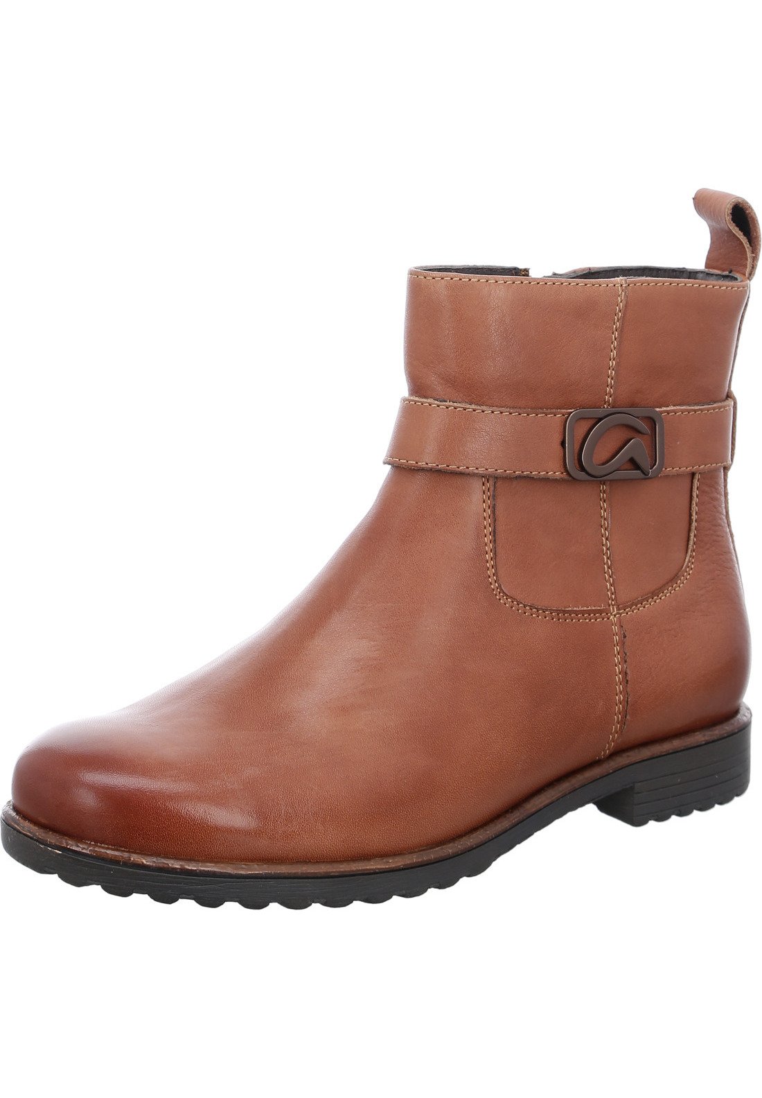 ara Cowboy/biker ankle boot - cognac 