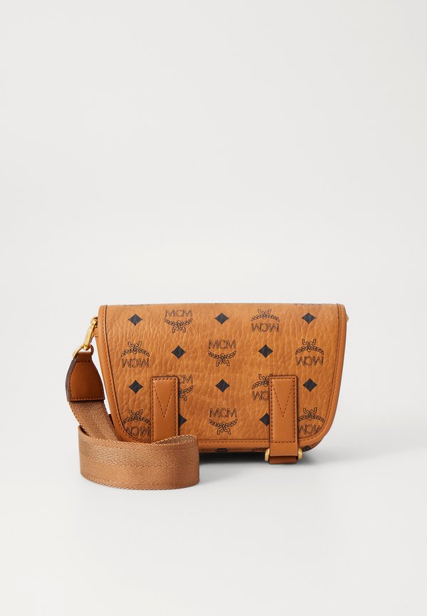 AREN MESSENGER UNISEX - Cross body bag - cognac