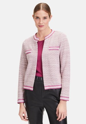 Cartoon Strickjacke - pink melange