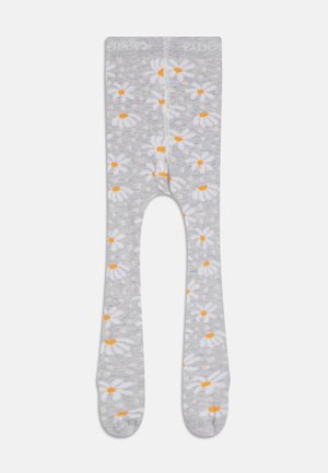 BABYTIGHTS BIG FLOWERS - Dresuri - grau