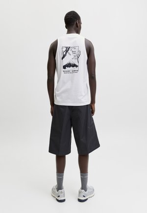 Jack & Jones JJSUNSET BACK SLEEVELESS TEE - Top - bright white