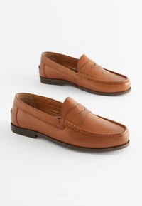Next PENNY LOAFERS WIDE FIT - Mokkasiner - tan brown