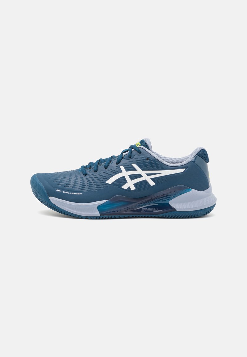 ASICS GEL CHALLENGER - Teniški copati za peščeno podlago - mako blue/white
