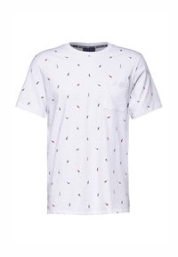 Street One MEN Triko s potiskem - weiß