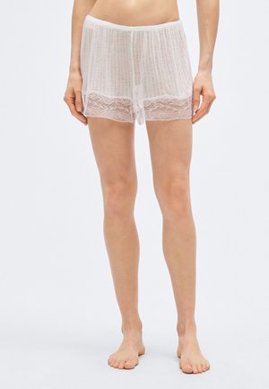 POINTELLE TAP SHORT - Spodnji del pižame - ivory