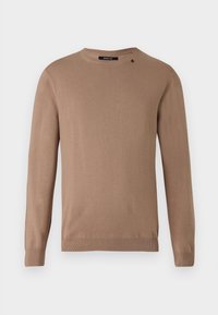 CREW NECK JUMPER - Džemperis - beige