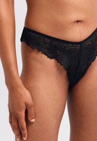 Erlich Textil FLUID BRAZIL - String - schwarz