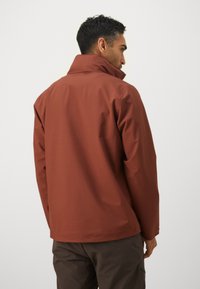 Jack Wolfskin TRAILTIME - Regnjakke / vandafvisende jakker - hot choc