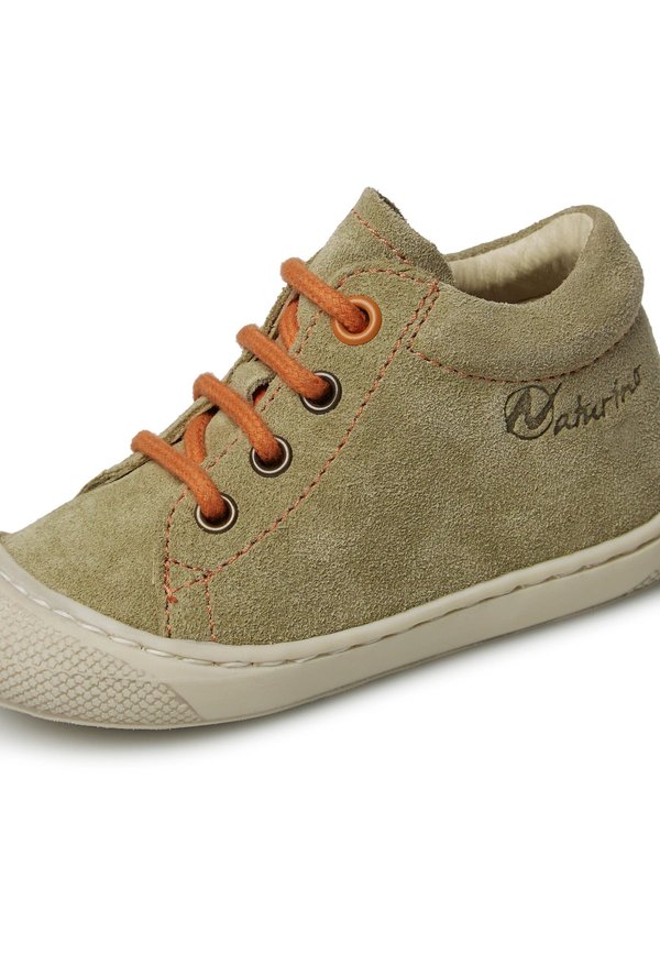 Lauflernschuh – weiß grün